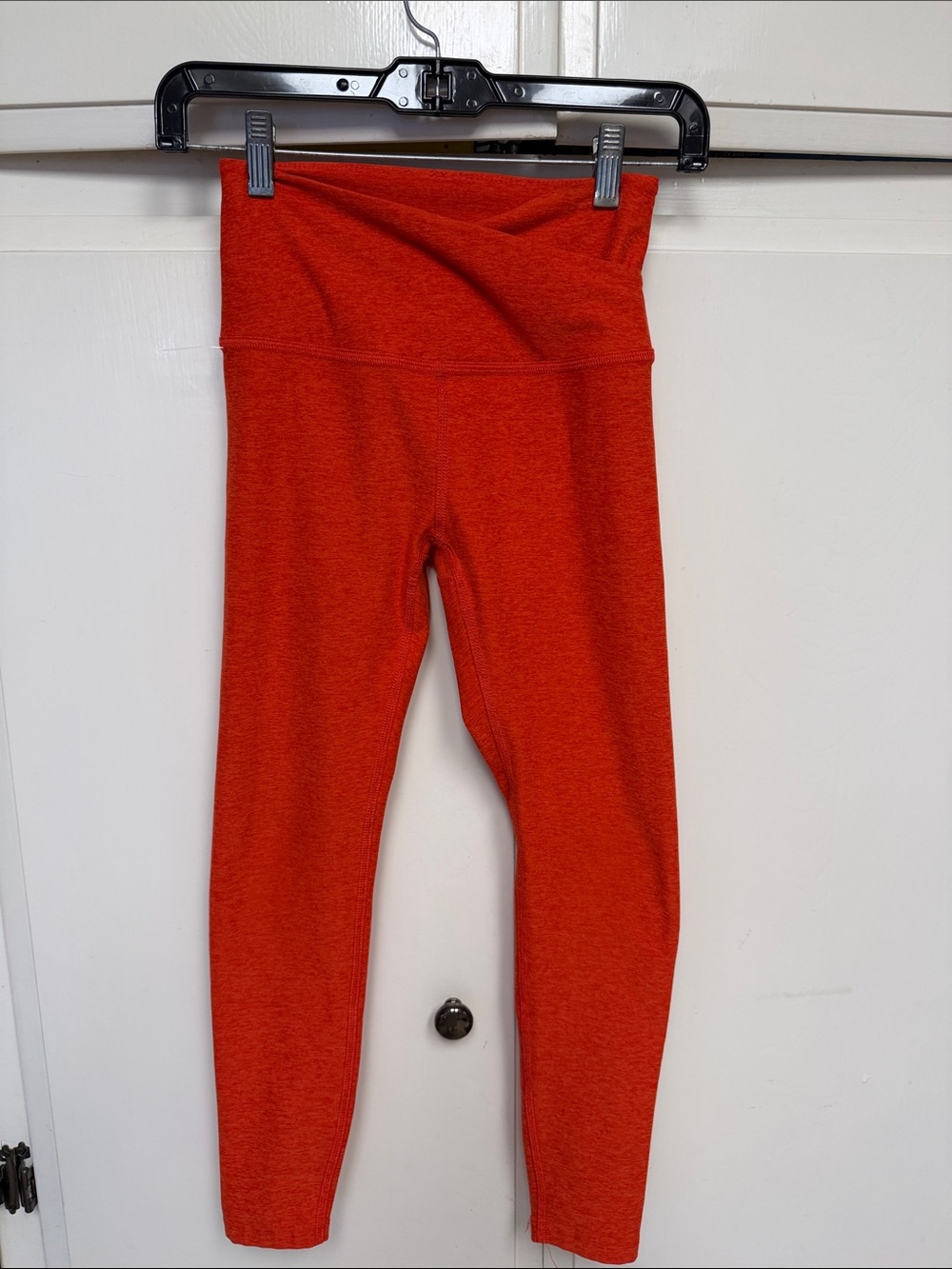 Beyond Yoga High-Waist Orange Leggings